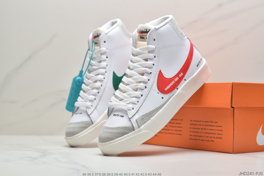 190  Nike Blazer Mid '1977 Vintage WE经典开拓者高帮百搭休闲运动板鞋DA2142-046 DA2142-146