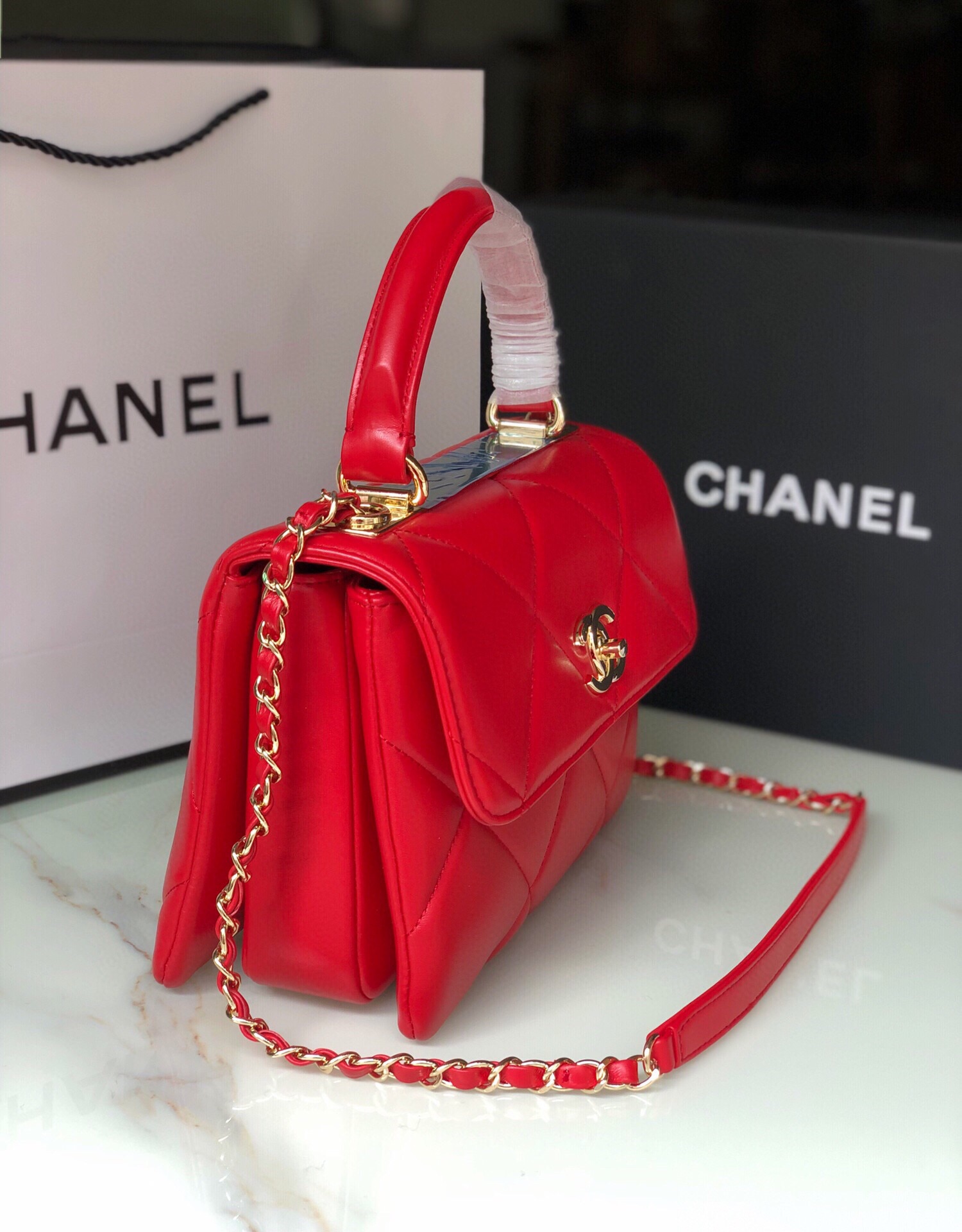 Chanel92236原单质量经典之作华丽与气质的前沿是你意想不到的尊贵皮种:原单进口小羊皮里配原版布五