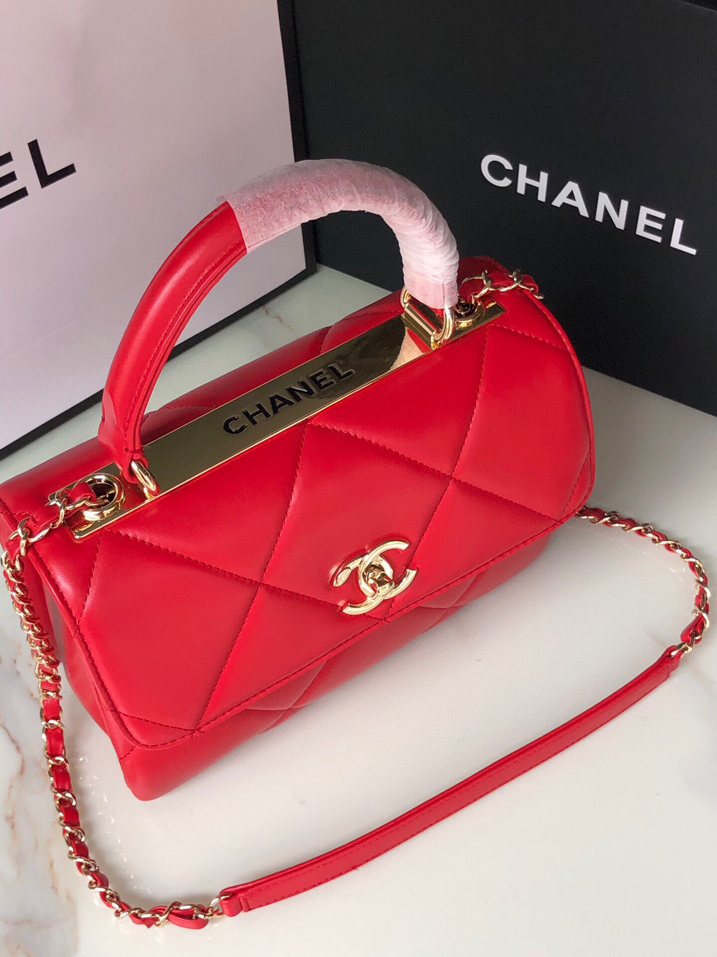 Chanel92236原单质量经典之作华丽与气质的前沿是你意想不到的尊贵皮种:原单进口小羊皮里配原版布五