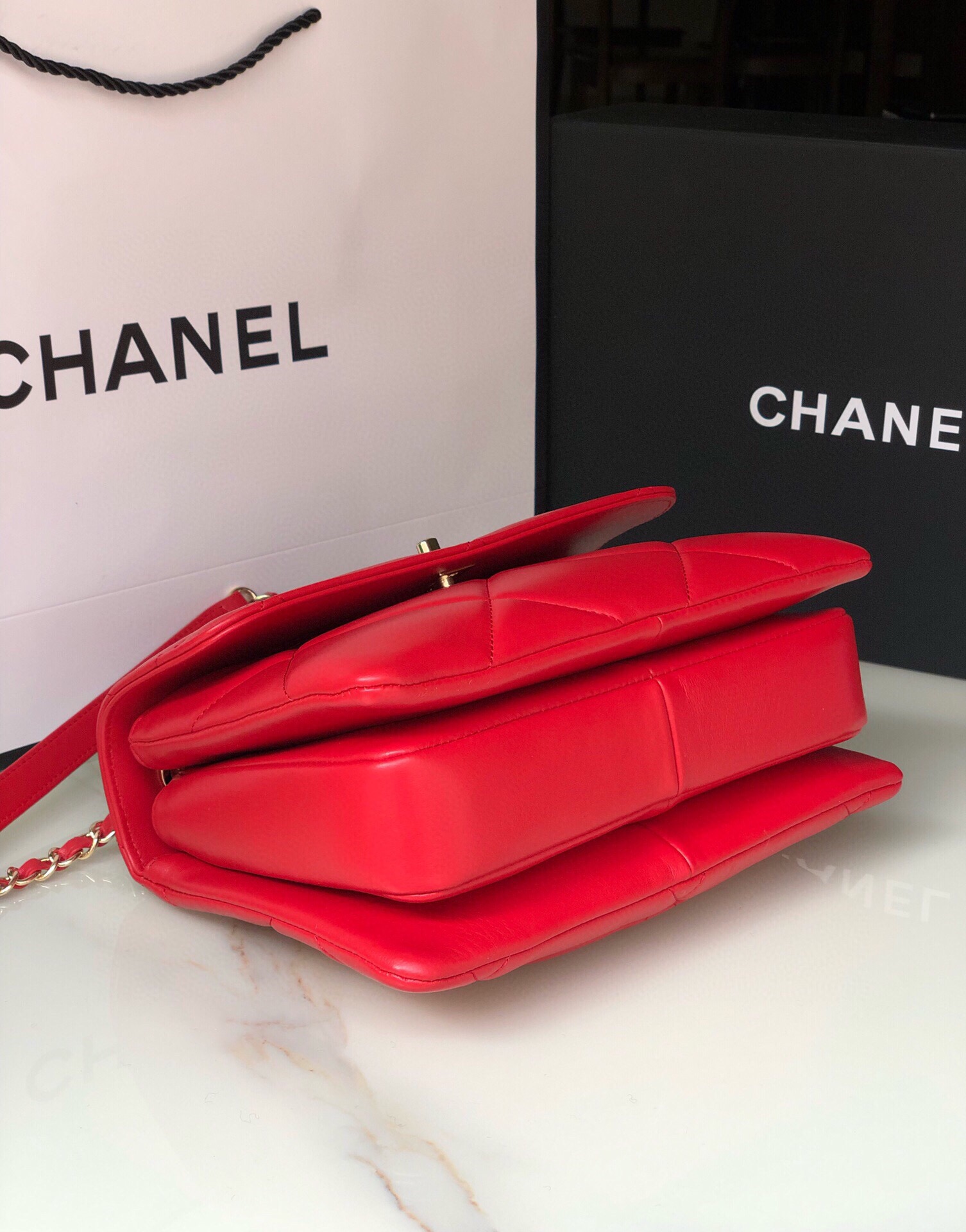 Chanel92236原单质量经典之作华丽与气质的前沿是你意想不到的尊贵皮种:原单进口小羊皮里配原版布五