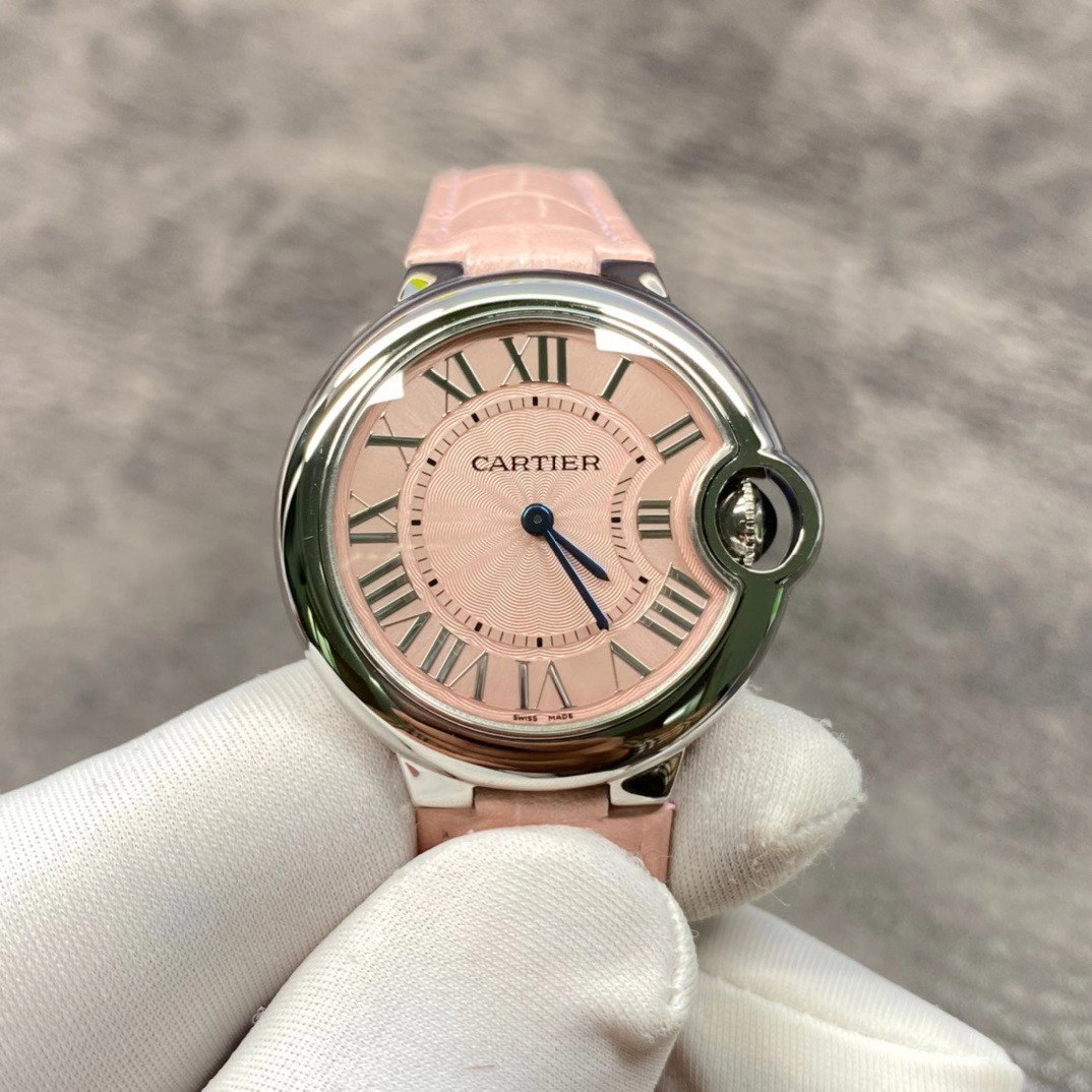 Cartier 卡地亚蓝气球系列33尺寸粉气球女表