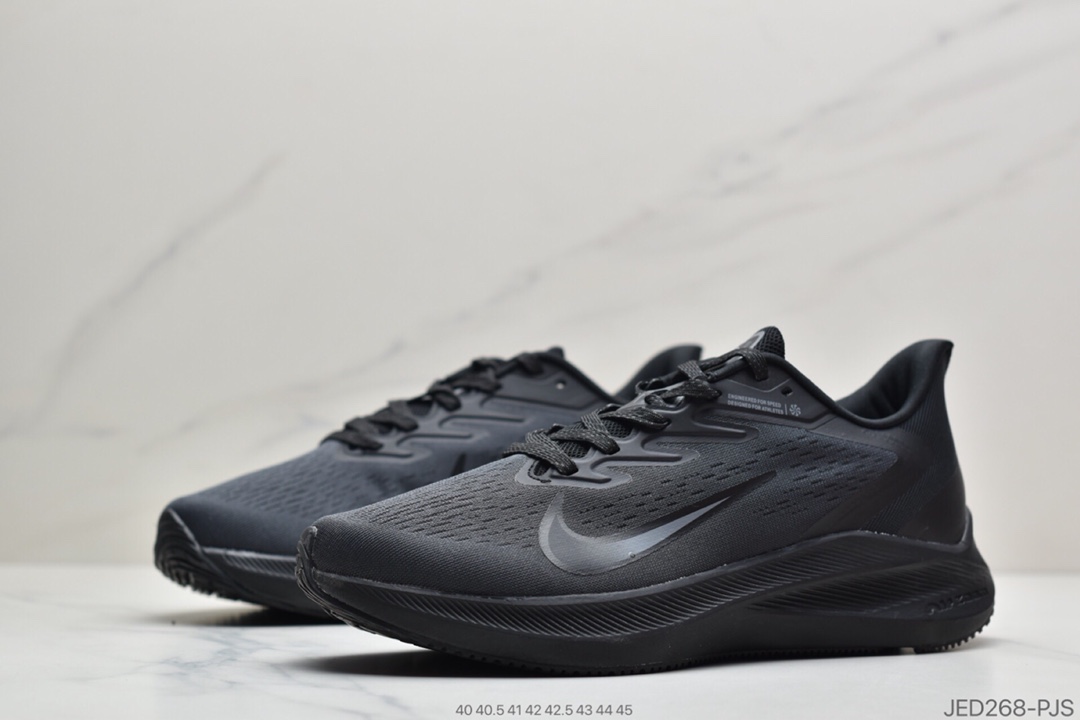 150 公司级耐克Nike Zoom WINFLO 7 代 登月轻质透气休闲运动跑步鞋CJ0291-012