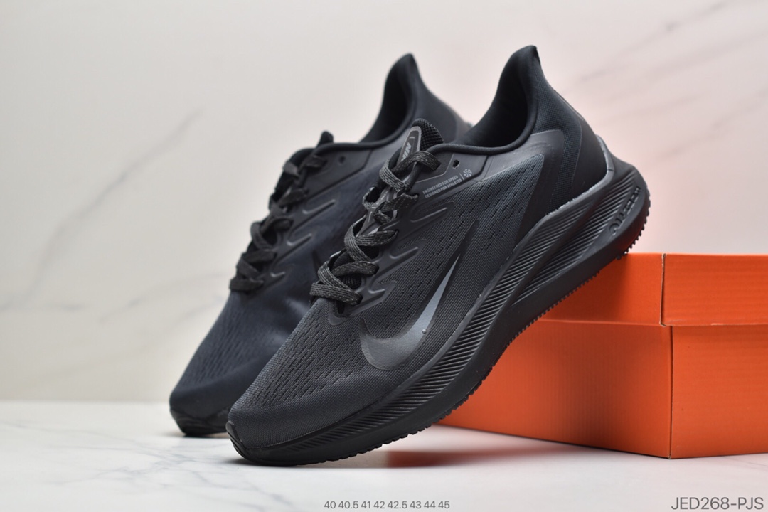 150 公司级耐克Nike Zoom WINFLO 7 代 登月轻质透气休闲运动跑步鞋CJ0291-012