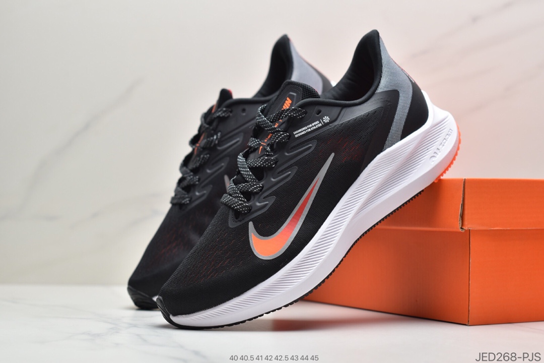 160 公司级耐克Nike Zoom WINFLO 7 代 登月轻质透气休闲运动跑步鞋CJ0291-012