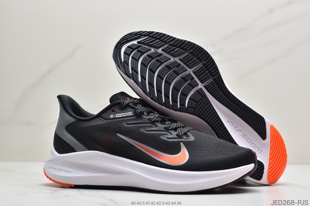 160 公司级耐克Nike Zoom WINFLO 7 代 登月轻质透气休闲运动跑步鞋CJ0291-012