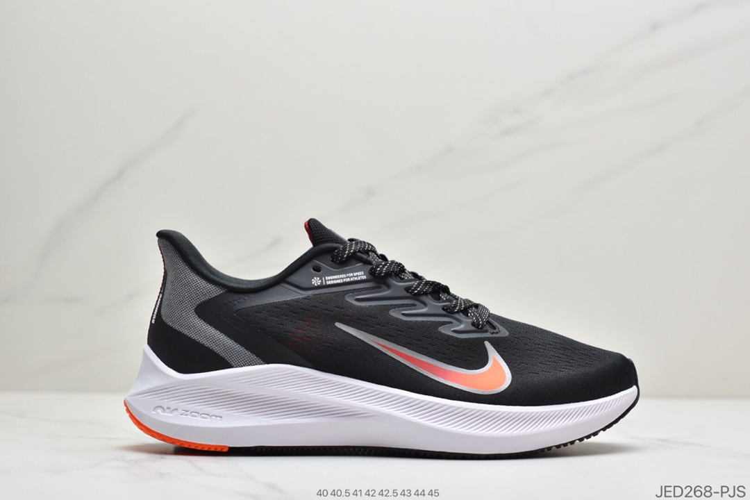 160 公司级耐克Nike Zoom WINFLO 7 代 登月轻质透气休闲运动跑步鞋CJ0291-012
