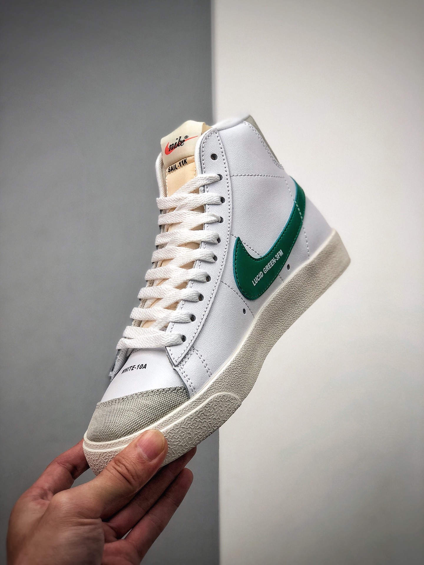180  公司级 Nike Blazer Mid ’77 “Color Code”左右非对称 结构 耐克中帮滑板鞋全新DA2142-146