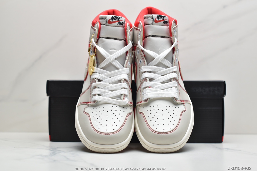 260 公司级 Air Jordan 1 “Pass The Torch”伦纳德 配色依旧采用经典的9孔鞋型AQ7476-016