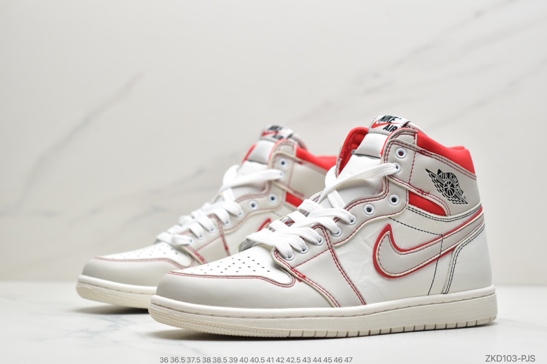 260 公司级 Air Jordan 1 “Pass The Torch”伦纳德 配色依旧采用经典的9孔鞋型AQ7476-016