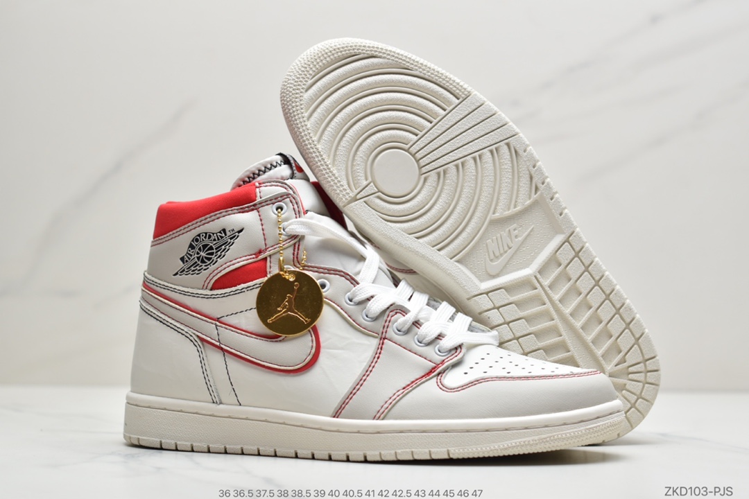 260 公司级 Air Jordan 1 “Pass The Torch”伦纳德 配色依旧采用经典的9孔鞋型AQ7476-016