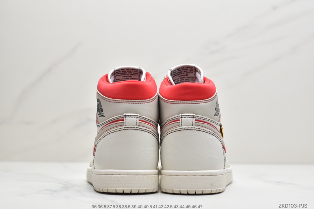 260 公司级 Air Jordan 1 “Pass The Torch”伦纳德 配色依旧采用经典的9孔鞋型AQ7476-016