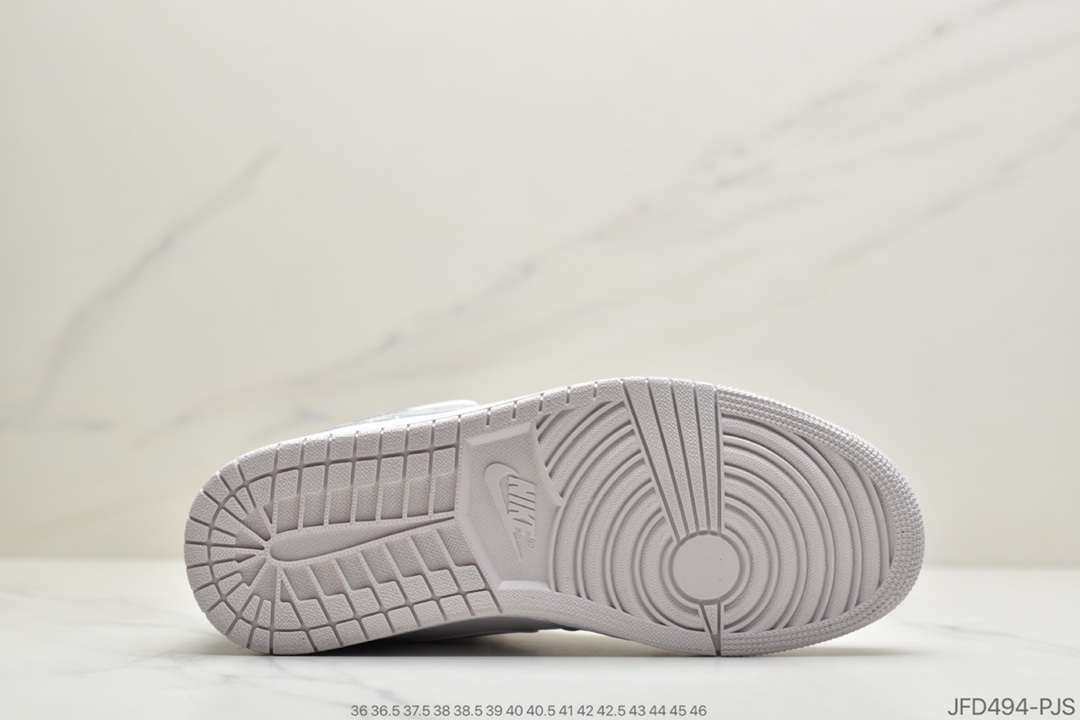 170 公司级浅灰色 Air Jordan 1 Low “White Camo”迷雾灰白色帆布鞋DC9036-100