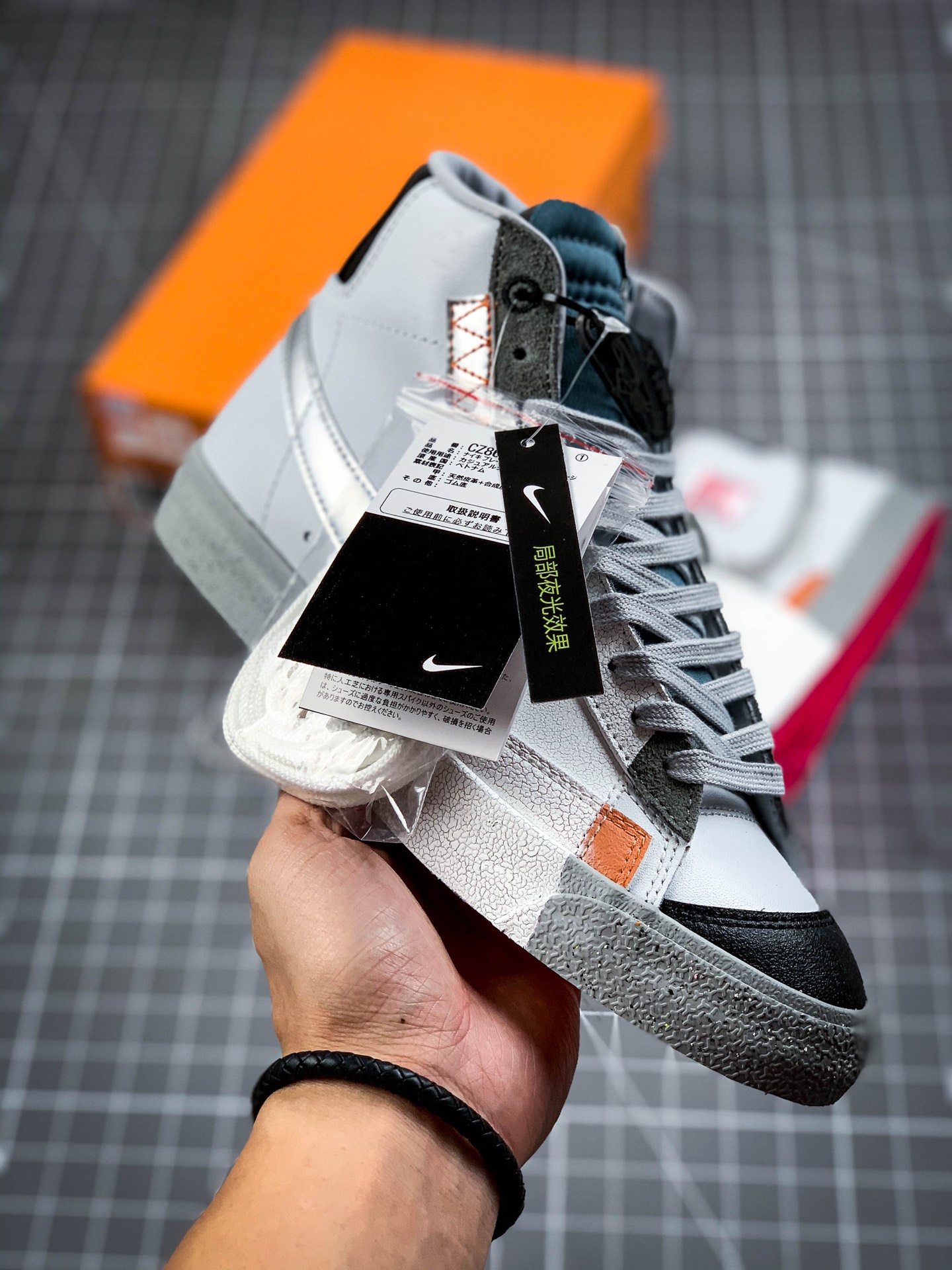 240 Nike Blazer Mid '1977 VNTG”今朝明朝”经典开拓者高帮百搭休闲运动板鞋 DC9170-001
