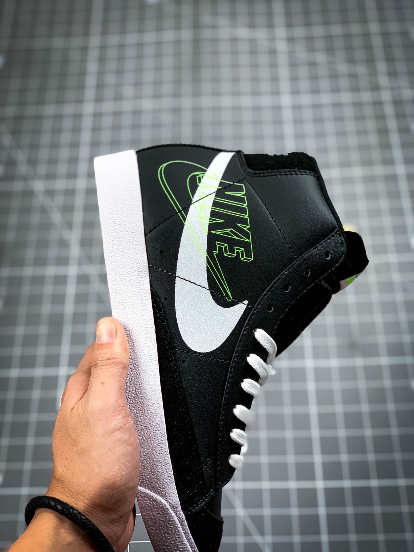 140 NIKE ZOOM BLAZER MID 黑四色勾开拓者高帮 百搭休闲板鞋 DA2142-046