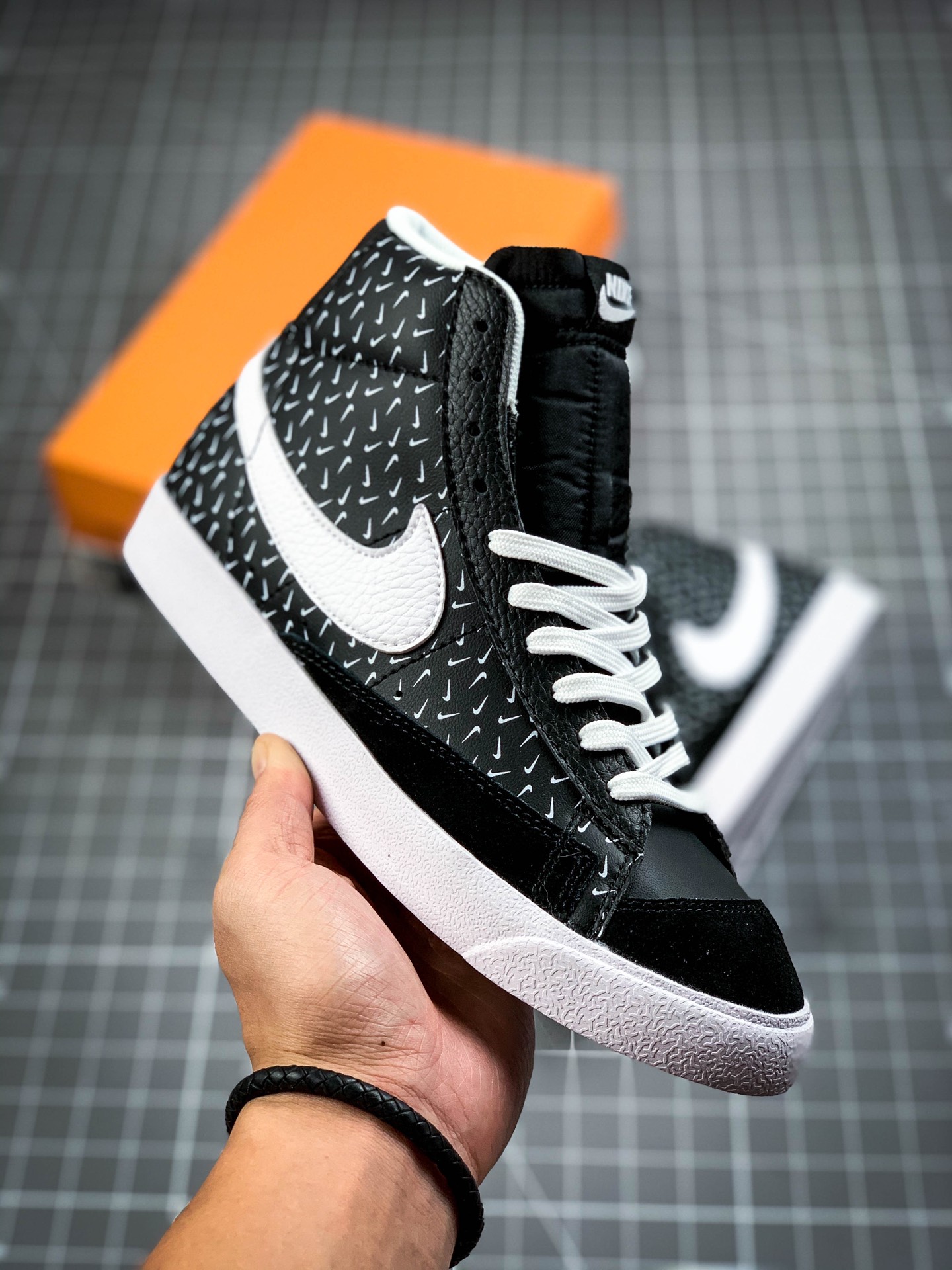 合集 140 NIKE ZOOM BLAZER MID 黑四色勾开拓者高帮 百搭休闲板鞋DA2142-046