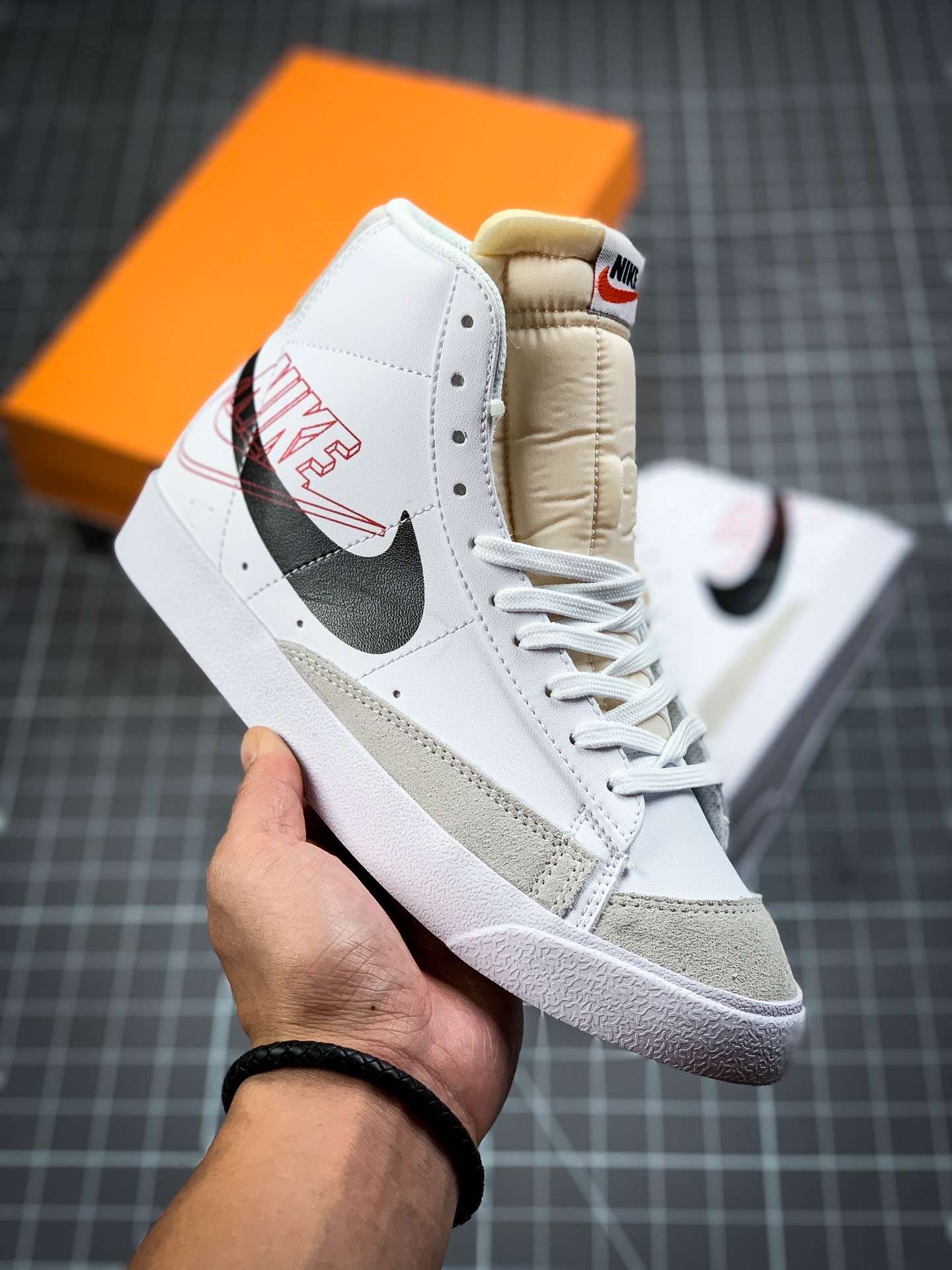 合集 140 NIKE ZOOM BLAZER MID 黑四色勾开拓者高帮 百搭休闲板鞋DA2142-046