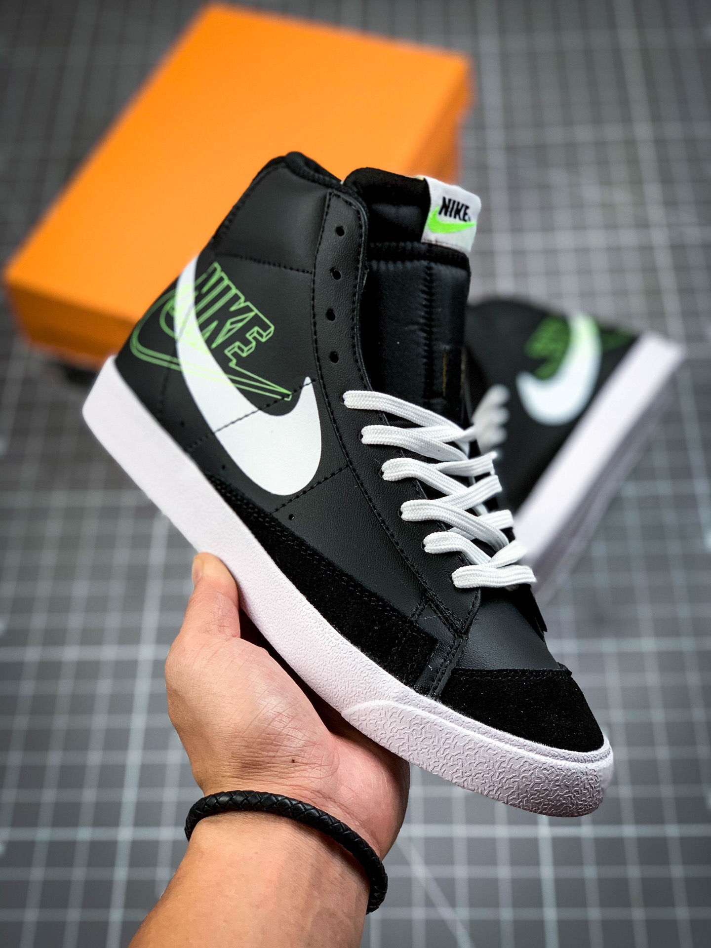 合集 140 NIKE ZOOM BLAZER MID 黑四色勾开拓者高帮 百搭休闲板鞋DA2142-046