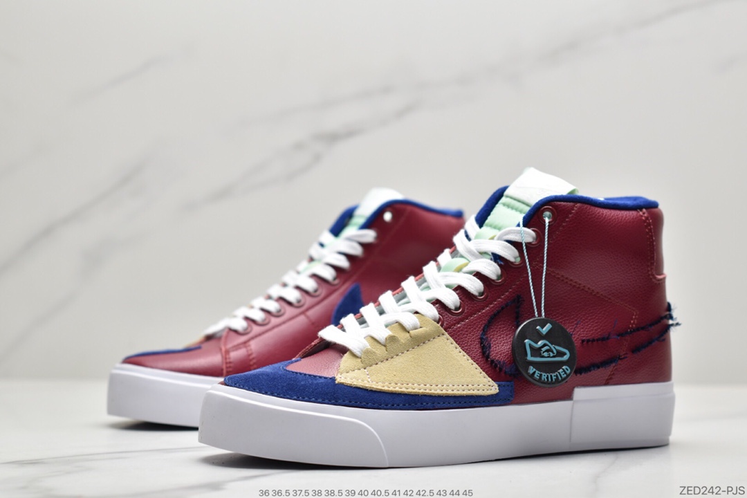 250 公司级Nike Blazer Mid 牛皮面纯原系列 DA2189