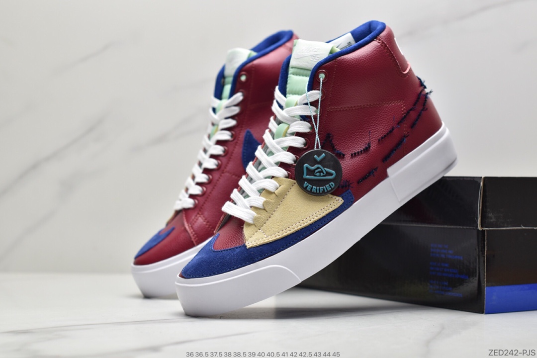 250 公司级Nike Blazer Mid 牛皮面纯原系列 DA2189