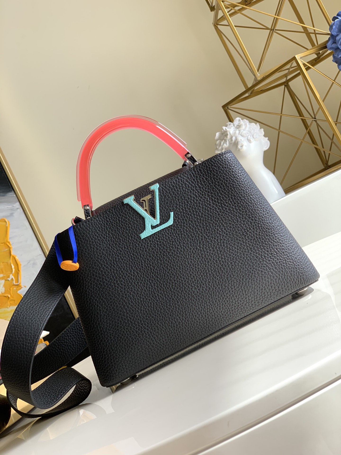 Louis Vuitton LV Capucines Bags Handbags Taurillon M55991