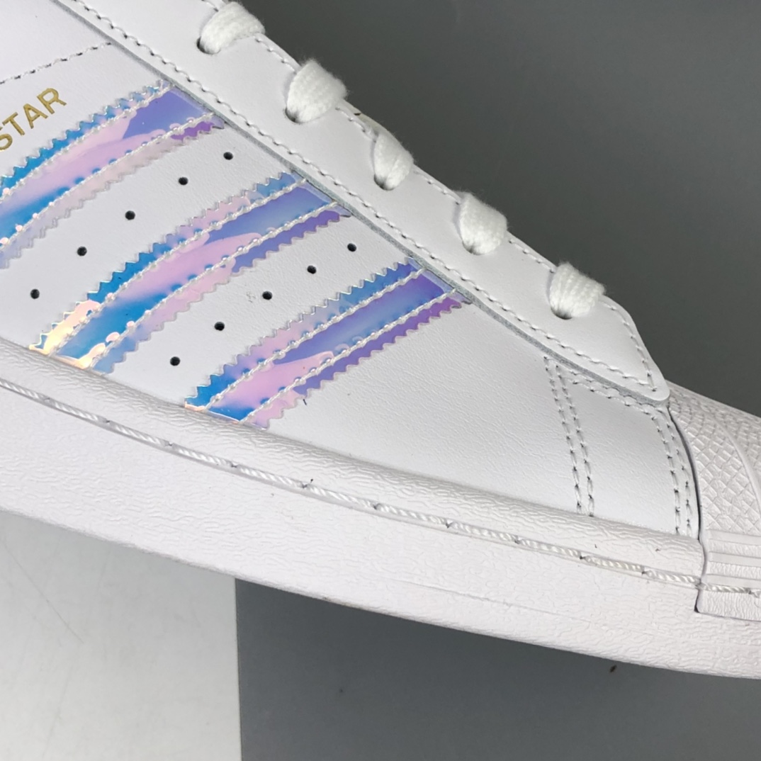 150 Adidas Originals SUPERSTAR 贝壳头经典百搭休闲运动小白板鞋 FX7565