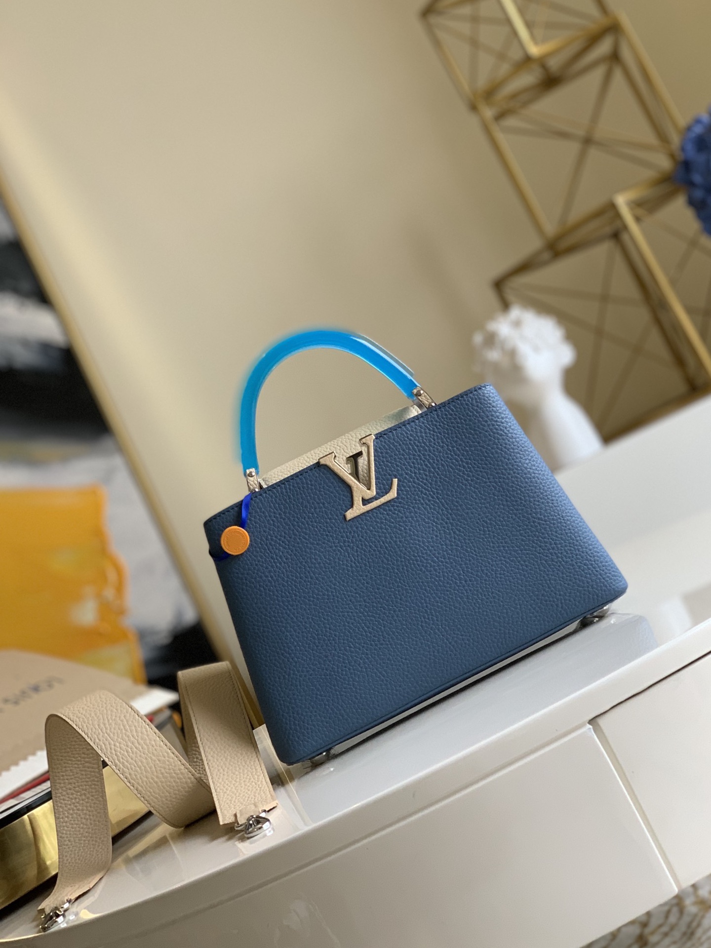 Louis Vuitton LV Capucines Bags Handbags Taurillon M55991
