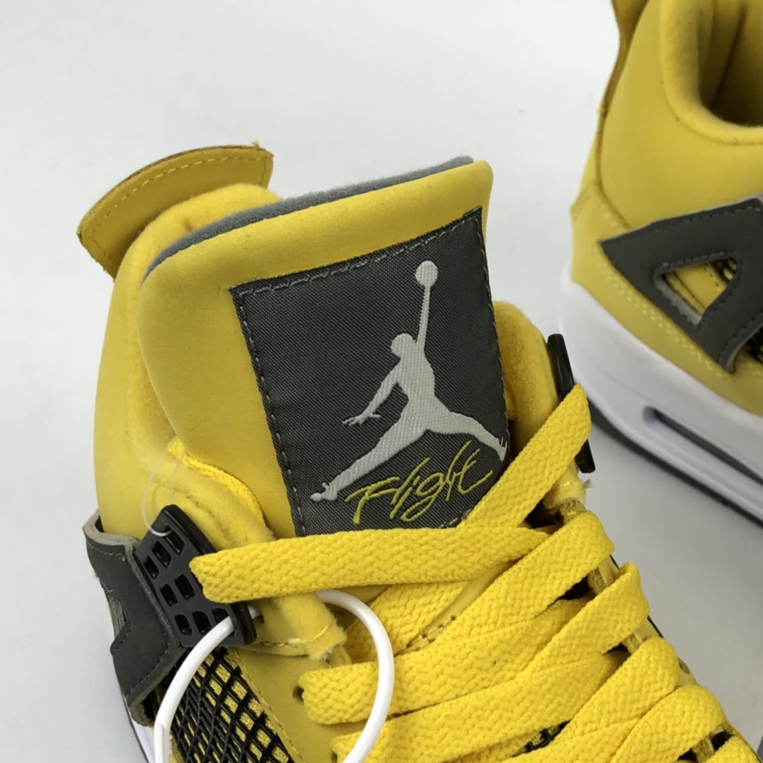 500 Air Jordan 4“Lightning” AJ4 乔4黄色电母 314254-702