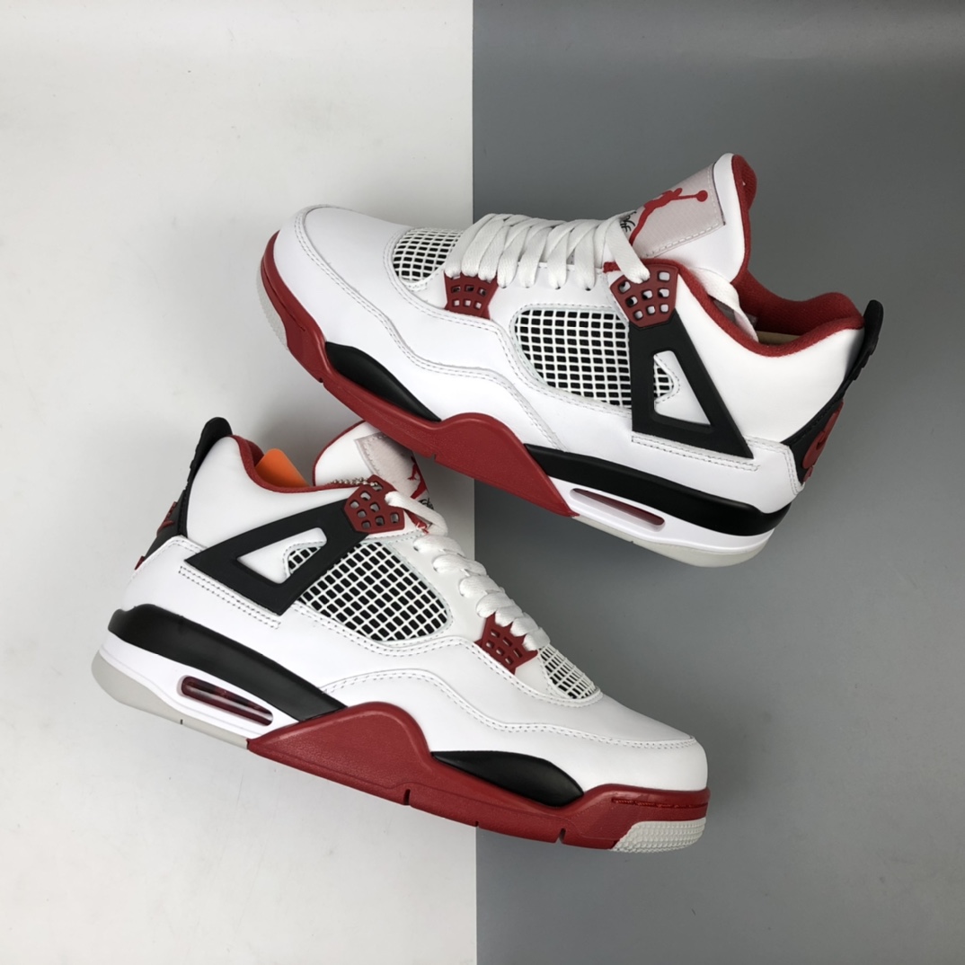 420 Air Jordan 4 “Fire Red”AJ4 乔4 火焰红 元年 DC7770-160
