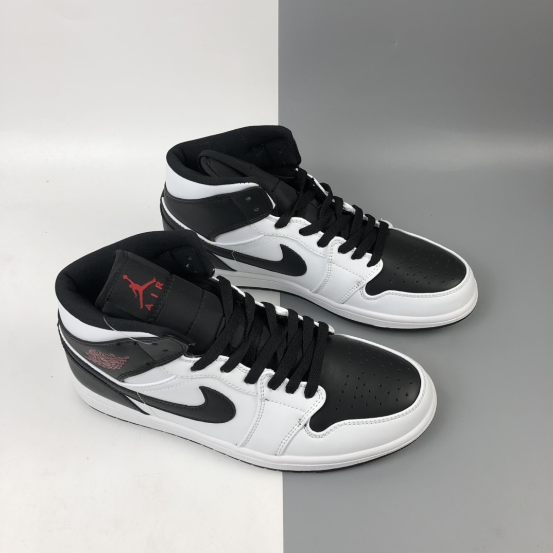 240 Air Jordan 1 Mid AJ1乔丹一代中帮经典复古文化休闲运动篮球鞋 BQ6472-101