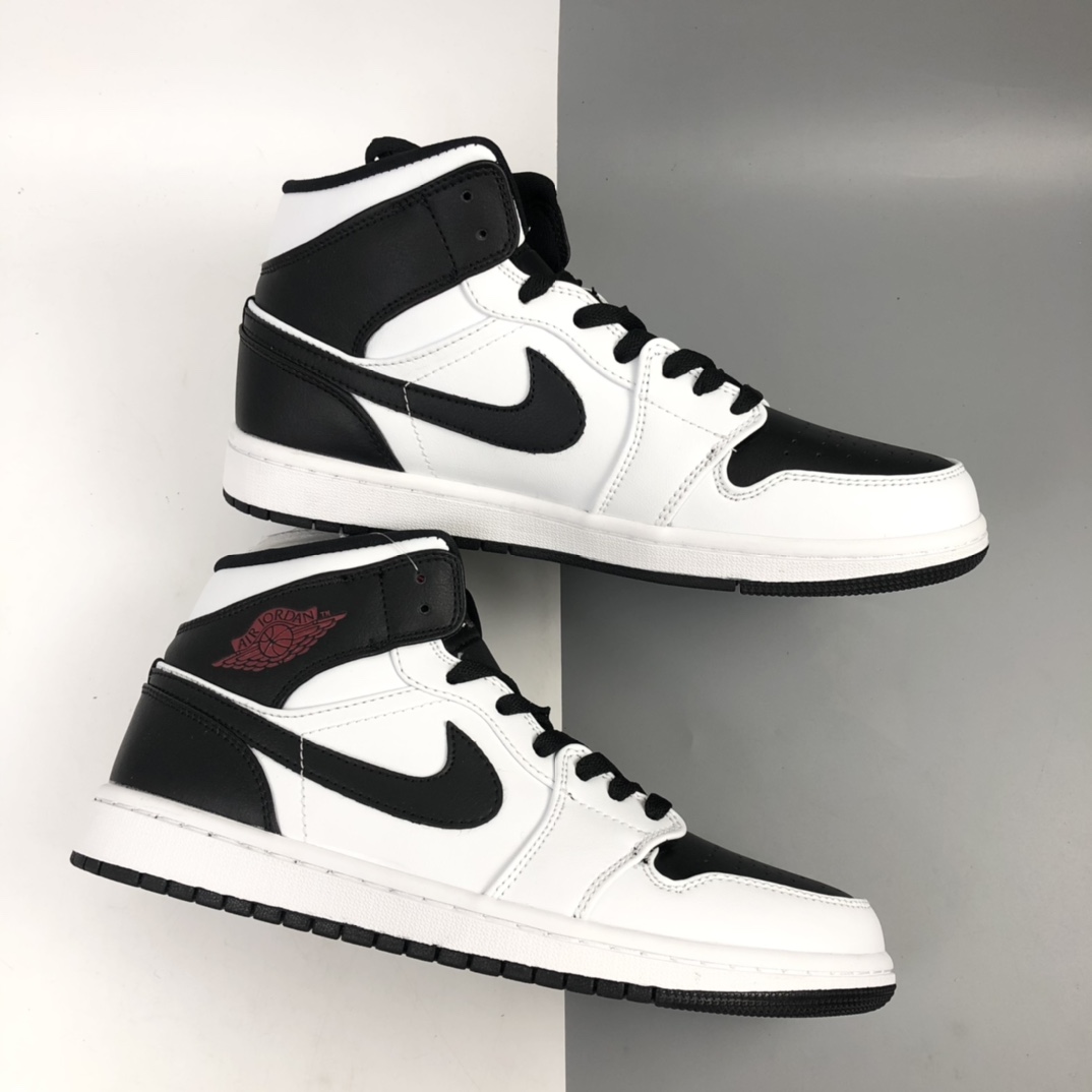 240 Air Jordan 1 Mid AJ1乔丹一代中帮经典复古文化休闲运动篮球鞋 BQ6472-101