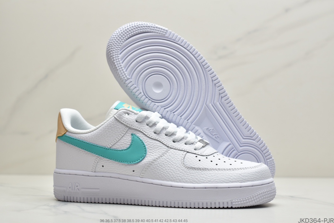 160 公司级耐克Air Force 1'07   内置气垫缓震 CZ0270-101