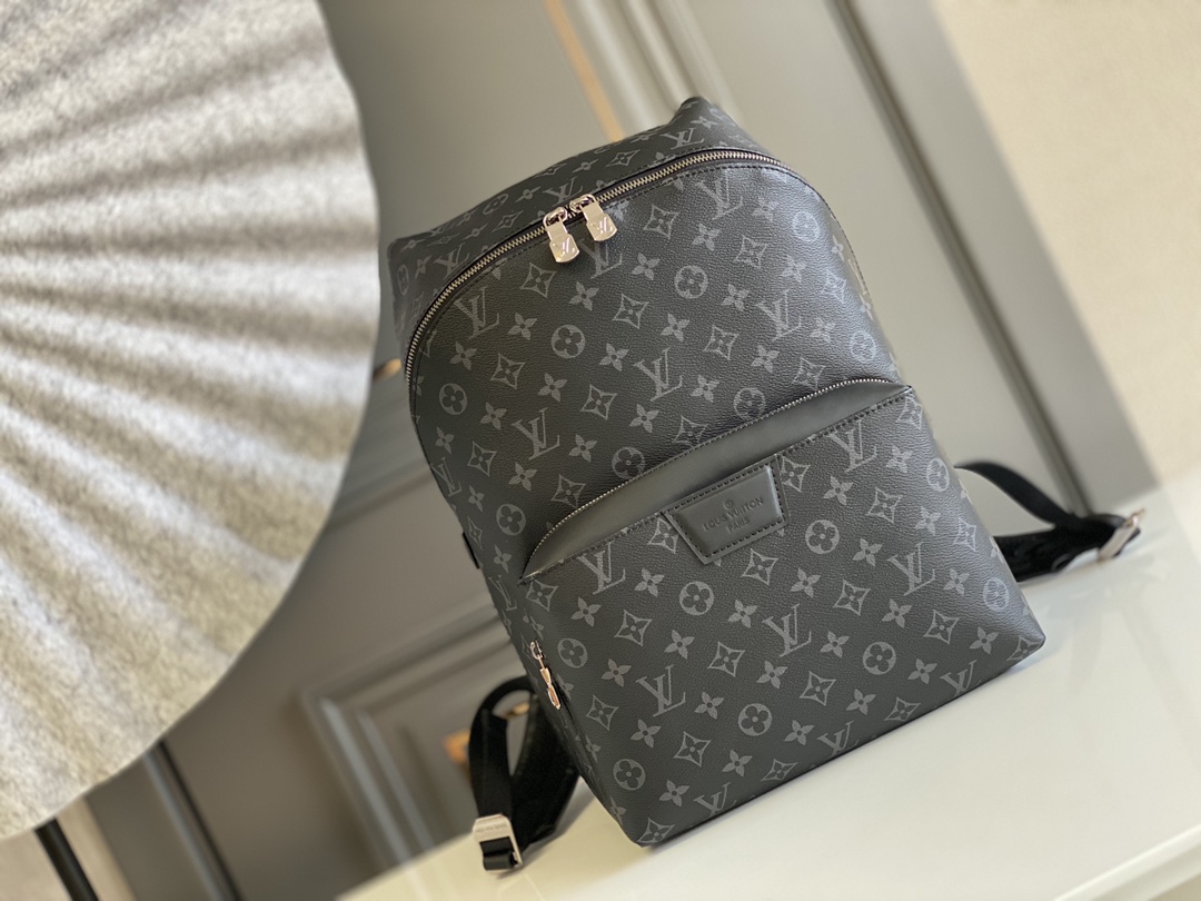 Louis Vuitton Bags Backpack Monogram Eclipse Canvas Cowhide Fabric Casual M43186