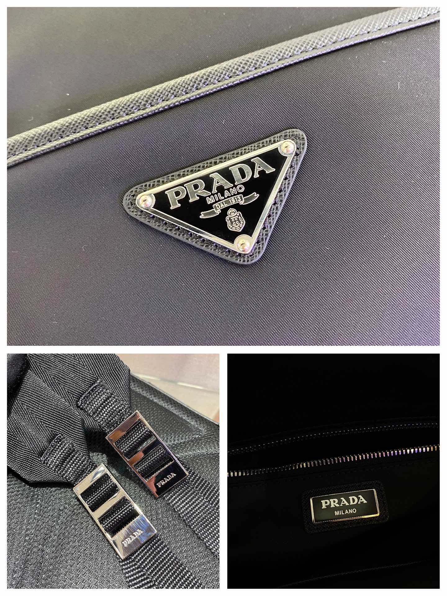 PRADA普拉达男士尼龙背包2VZ064