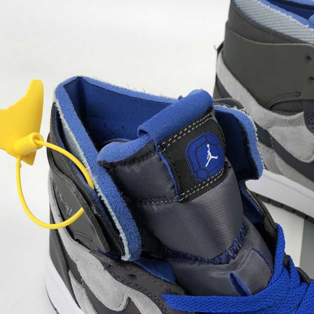 220 联乘LPL英雄联盟 x Air Jordan 1 Zoom Comfort”League of Legends”AJ1乔丹一代中帮经典复古文化休闲运动篮球鞋“英雄联盟电竞灰蓝”DD1453-001