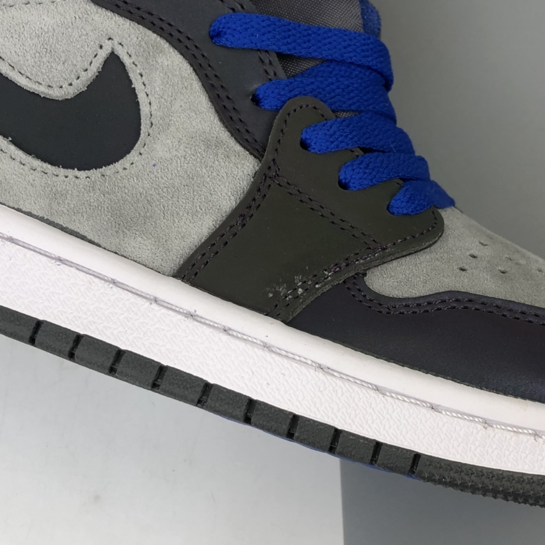 220 联乘LPL英雄联盟 x Air Jordan 1 Zoom Comfort”League of Legends”AJ1乔丹一代中帮经典复古文化休闲运动篮球鞋“英雄联盟电竞灰蓝”DD1453-001