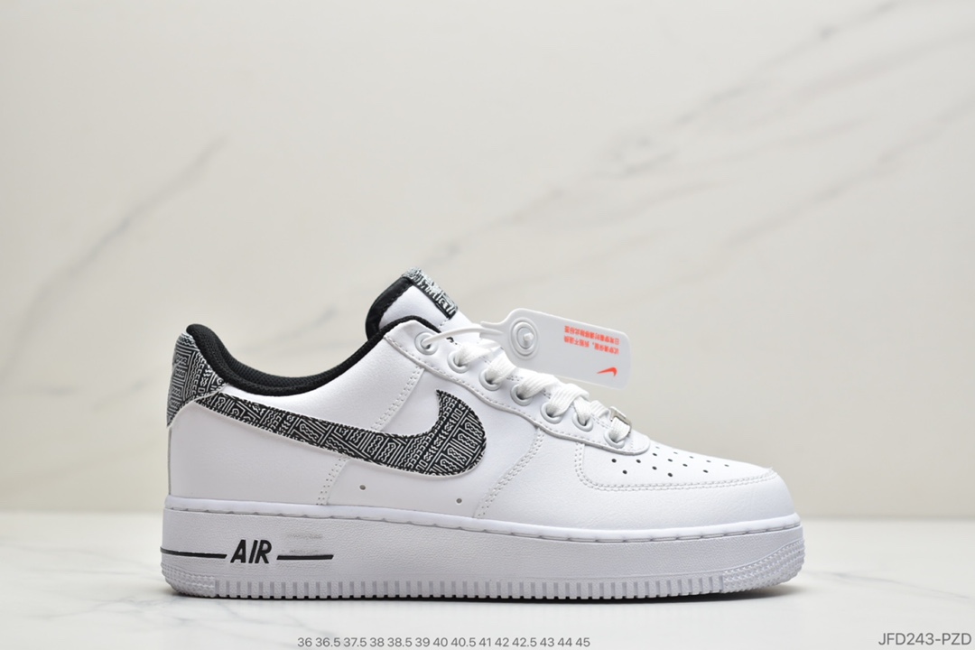 180 公司级耐克Nike Air Force 1 “全白刺绣” 鞋CZ7933-100