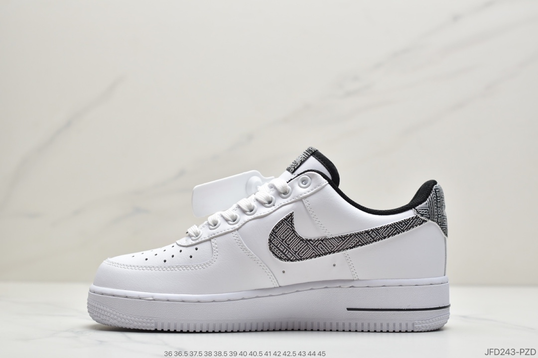 180 公司级耐克Nike Air Force 1 “全白刺绣” 鞋CZ7933-100