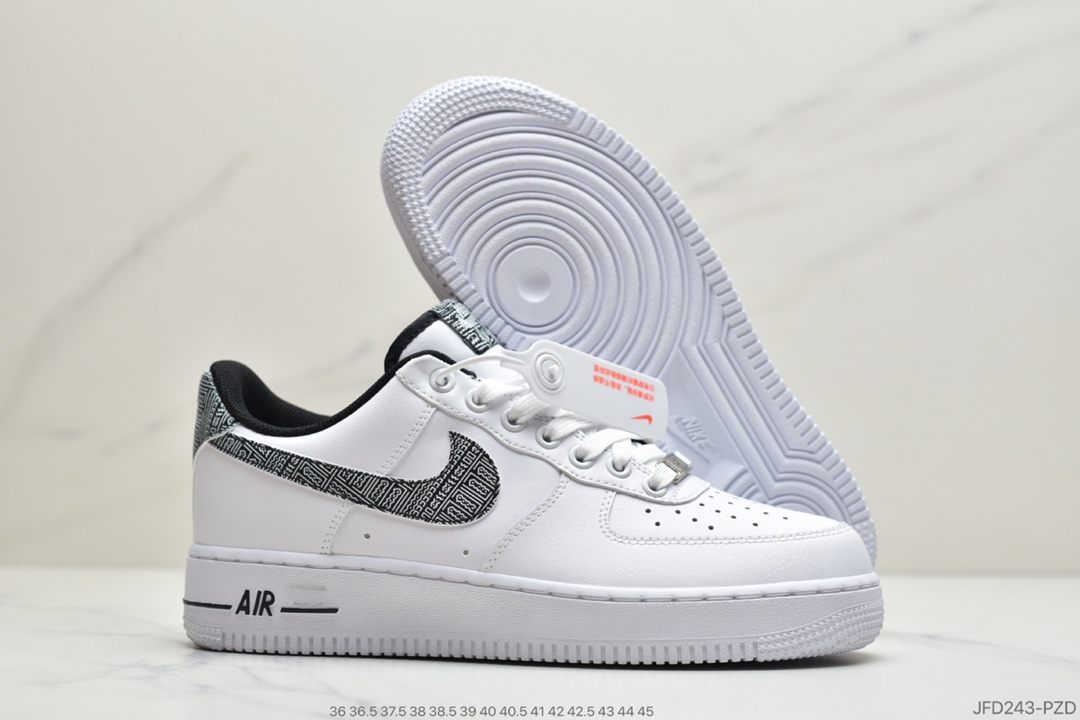 180 公司级耐克Nike Air Force 1 “全白刺绣” 鞋CZ7933-100
