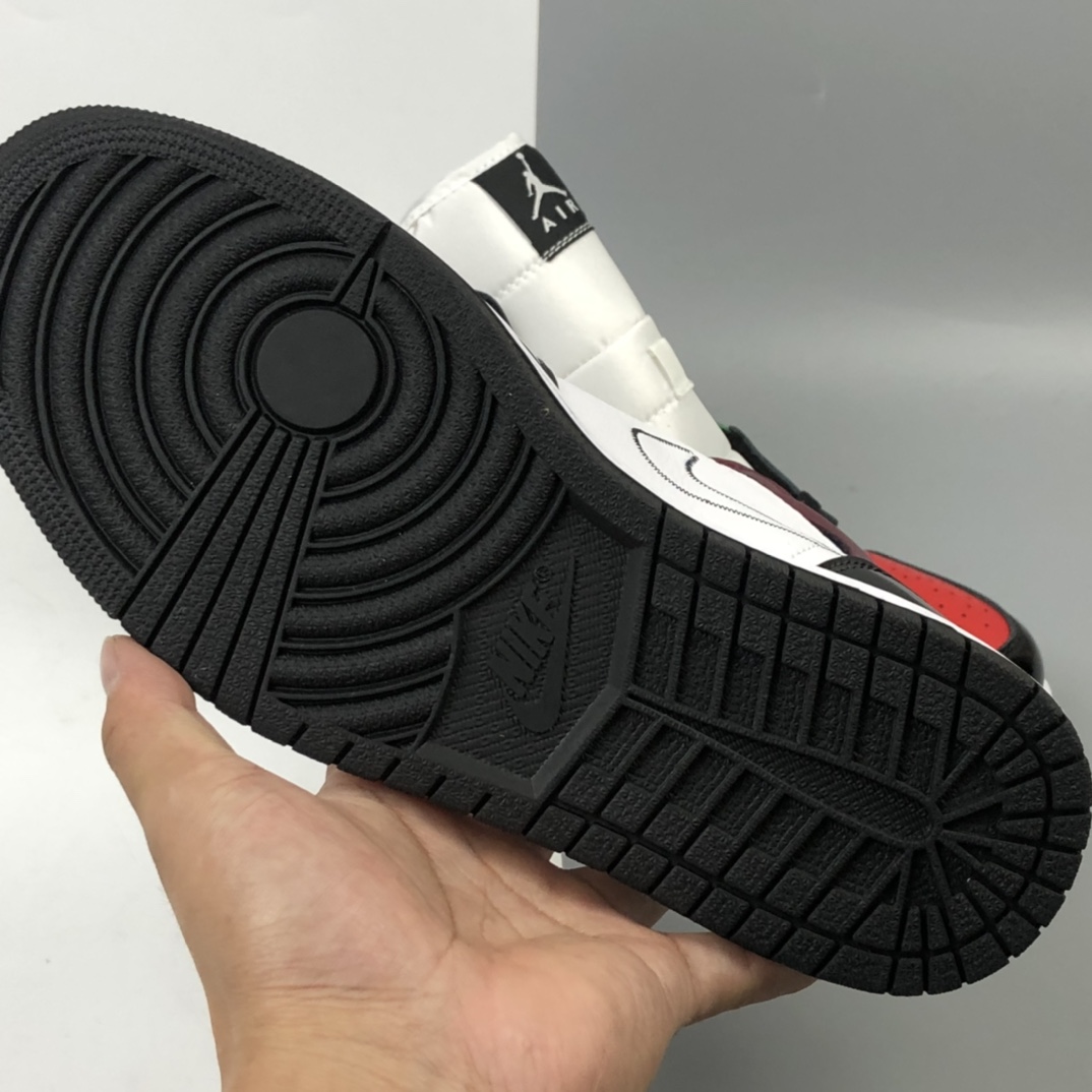 240 Air Jordan 1 Mid SE AJ1 乔1漆皮多色拼接 中帮百搭休闲运动板鞋 DB5454-001