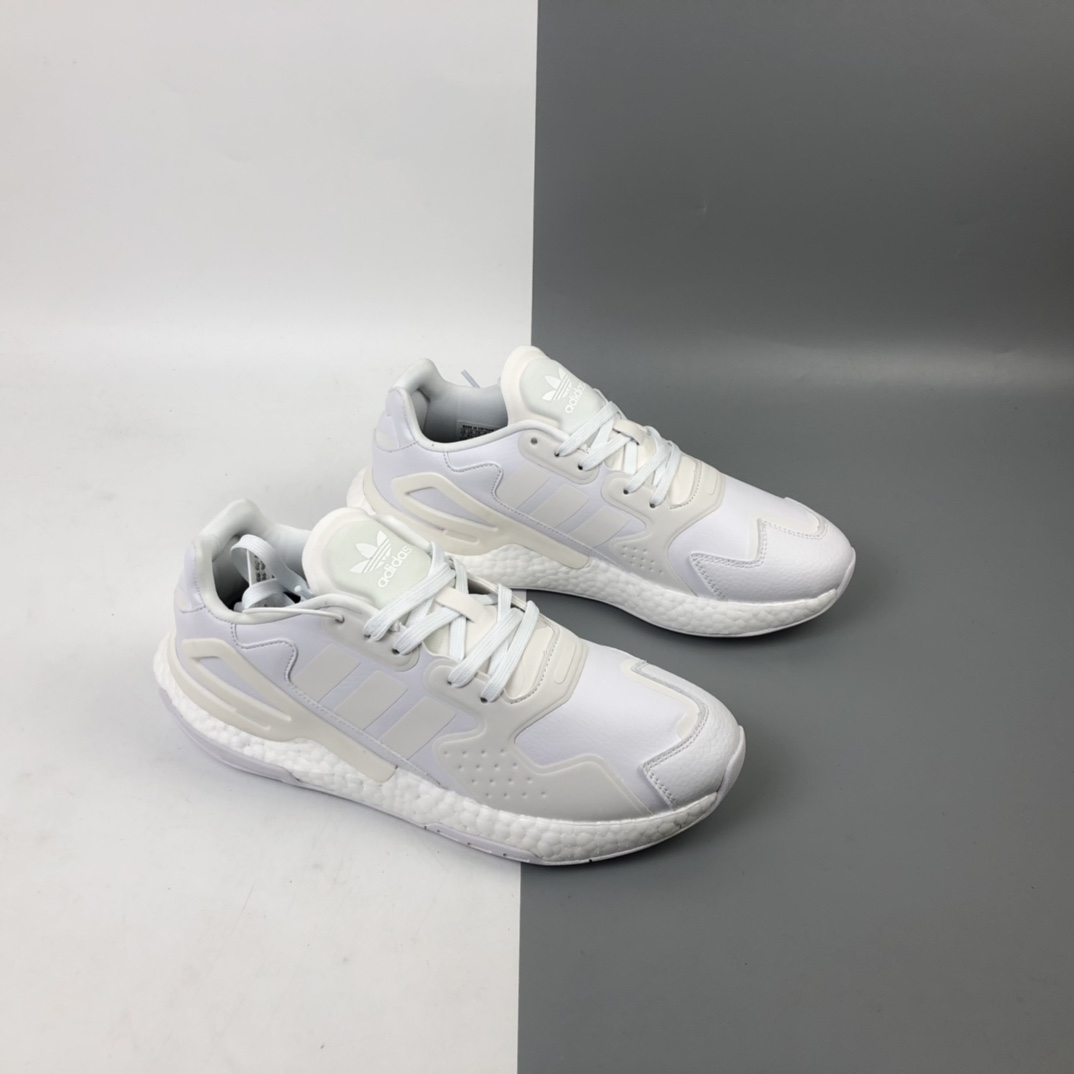 200 Adidas Originals 2020 Day Jogger Boost 三叶草2020版慢跑者系列高弹复古休闲运动跑鞋 夜行者二代 FW4056