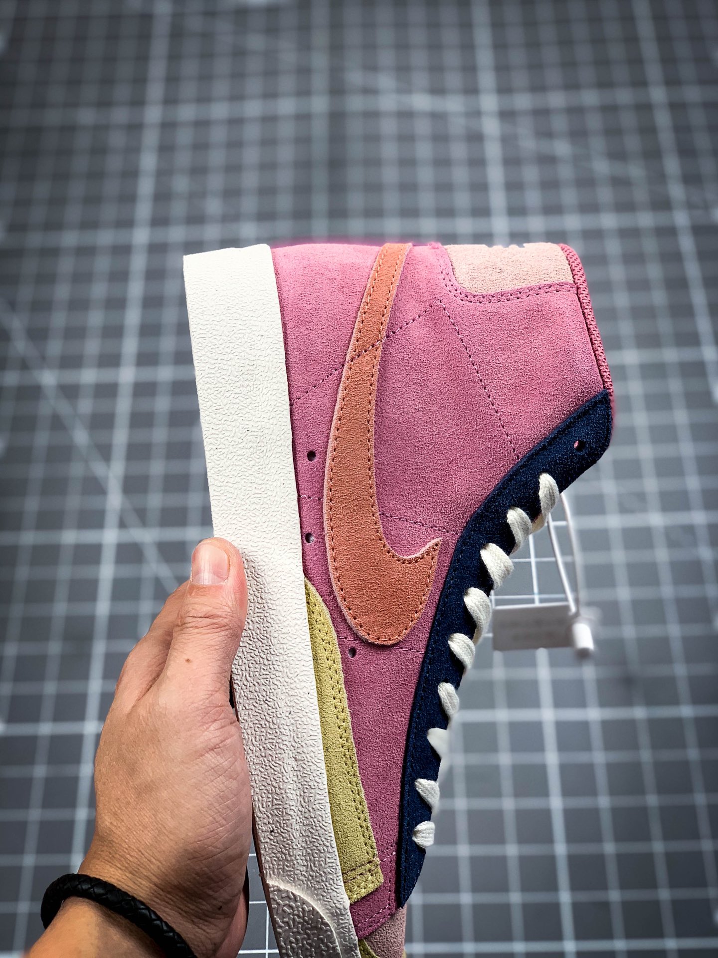 200   真硫化版本Nike Blazer Mid'77 Vnyg We suede  拼接鸳鸯DC9179-664