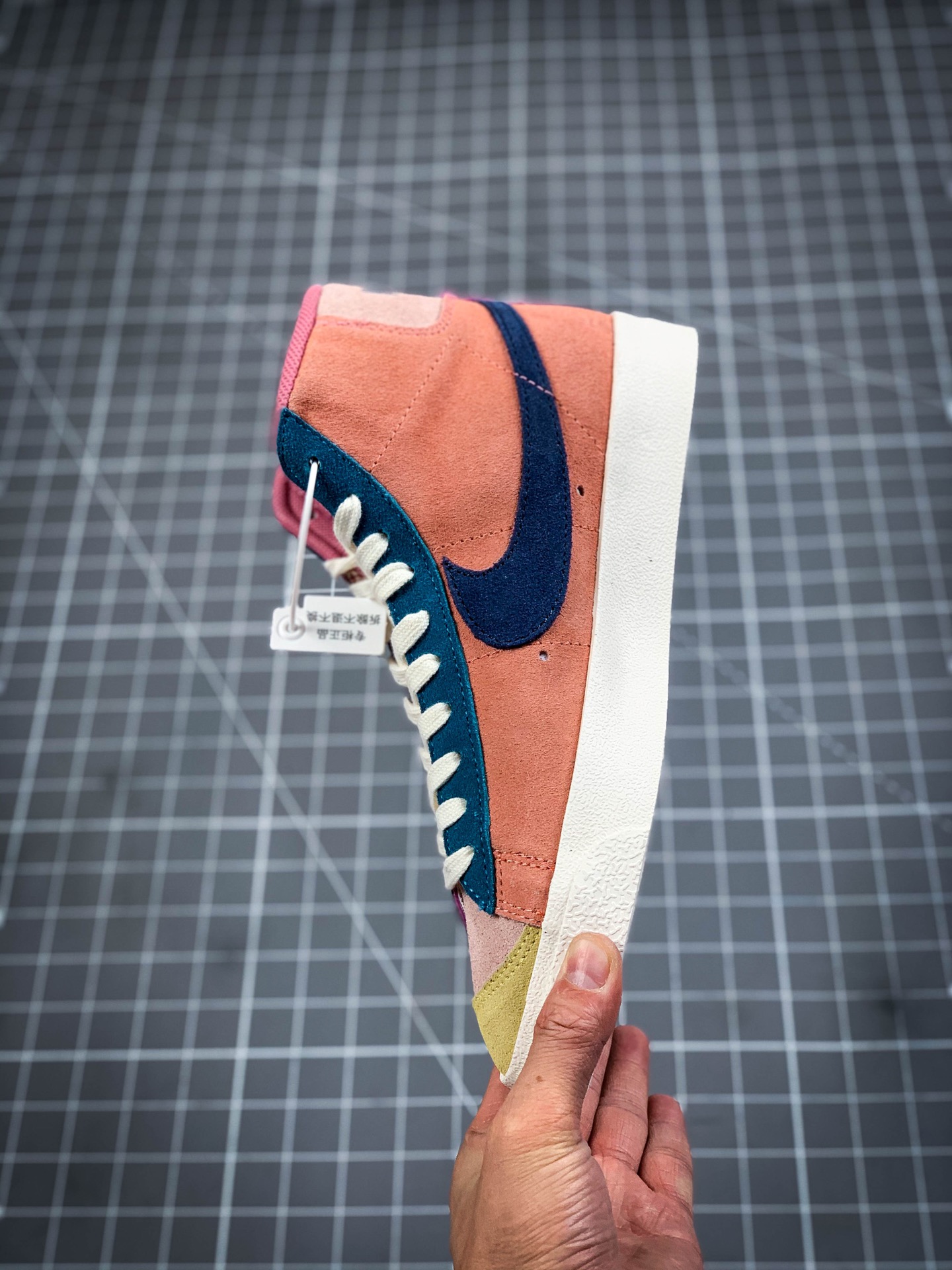 200   真硫化版本Nike Blazer Mid'77 Vnyg We suede  拼接鸳鸯DC9179-664