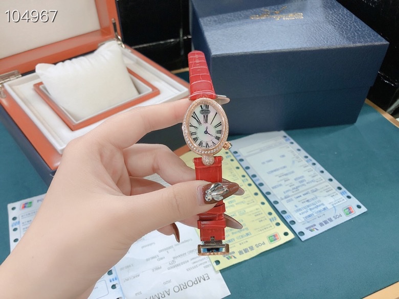 “Breguet Queen Naples Series: High Quality Women’s Swiss Stone Core Design”