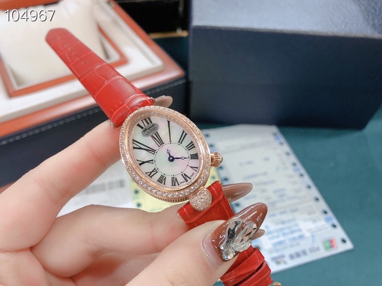 “Breguet Queen Naples Series: High Quality Women’s Swiss Stone Core Design” - 图片 3