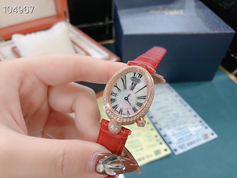 “Breguet Queen Naples Series: High Quality Women’s Swiss Stone Core Design” - 图片 2