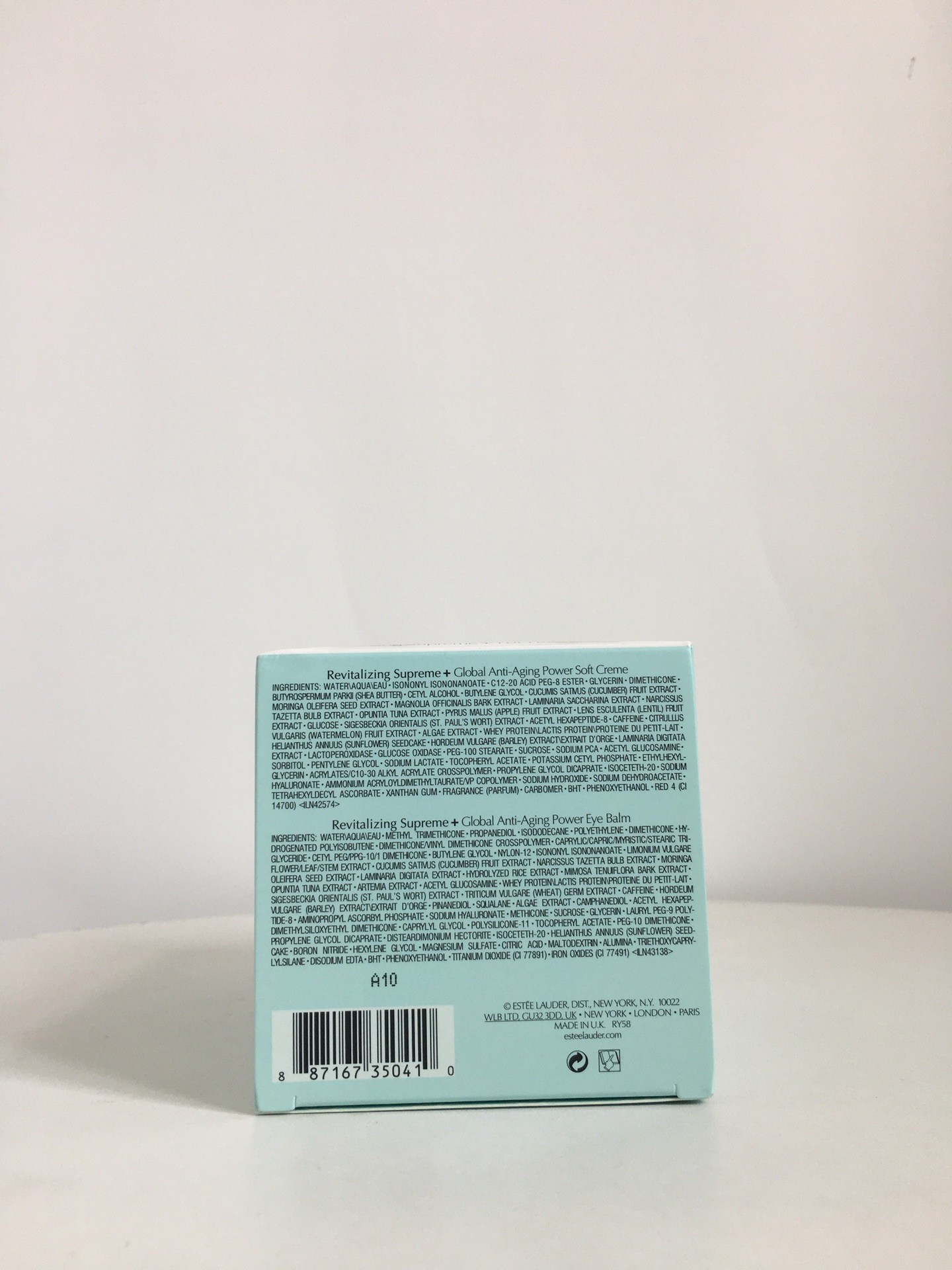💰 85雅诗兰黛智妍面霜75ml+智妍眼霜15ml套盒
有抗老需求的强烈推荐使用这套 现在面霜单买一瓶都很难，这个套装真心值得入手
智妍眼霜功效：淡化眼周细纹，淡化黑眼圈，改善眼周肌肤暗沉。主打成分抗老淡细纹，黄金成分延展性好，触感丝滑，乳霜质地，添加了透明质酸等保湿因子，被称为&ldquo;万能眼霜&rdquo;。

 雅诗兰黛多效智妍面霜75ml，黄金高效抗衰老面霜，2012年获"法国销量第一面霜"称号🏆强化保湿抗氧化，除皱去细纹，适合偏轻熟肌肤，活肤抗衰跟ANR一样，不分年龄层，属于适合长期使用的深度型保养品！高效活肤抗衰老，高性能技术预测，感应每一个需要的皮肤。它有助于明显减少皮肤老化与新技术的多种迹象：皱纹，松弛，暗哑和脱水！