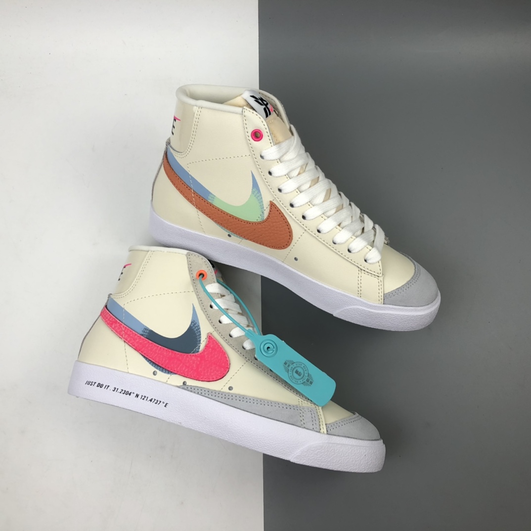 200 NK Blazer Mid VNTG ‘77 开拓者 复古经典中帮百搭休闲运动板鞋 DC0707-164