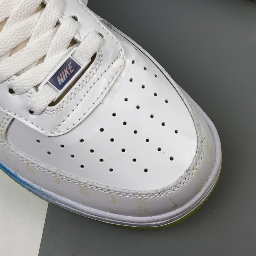 220 OFF White x NK Air Force 1'07 Vntg Suede Mix 联名款电玩雄英联盟皮肤夜光高休帮闲板鞋 DC2112-192