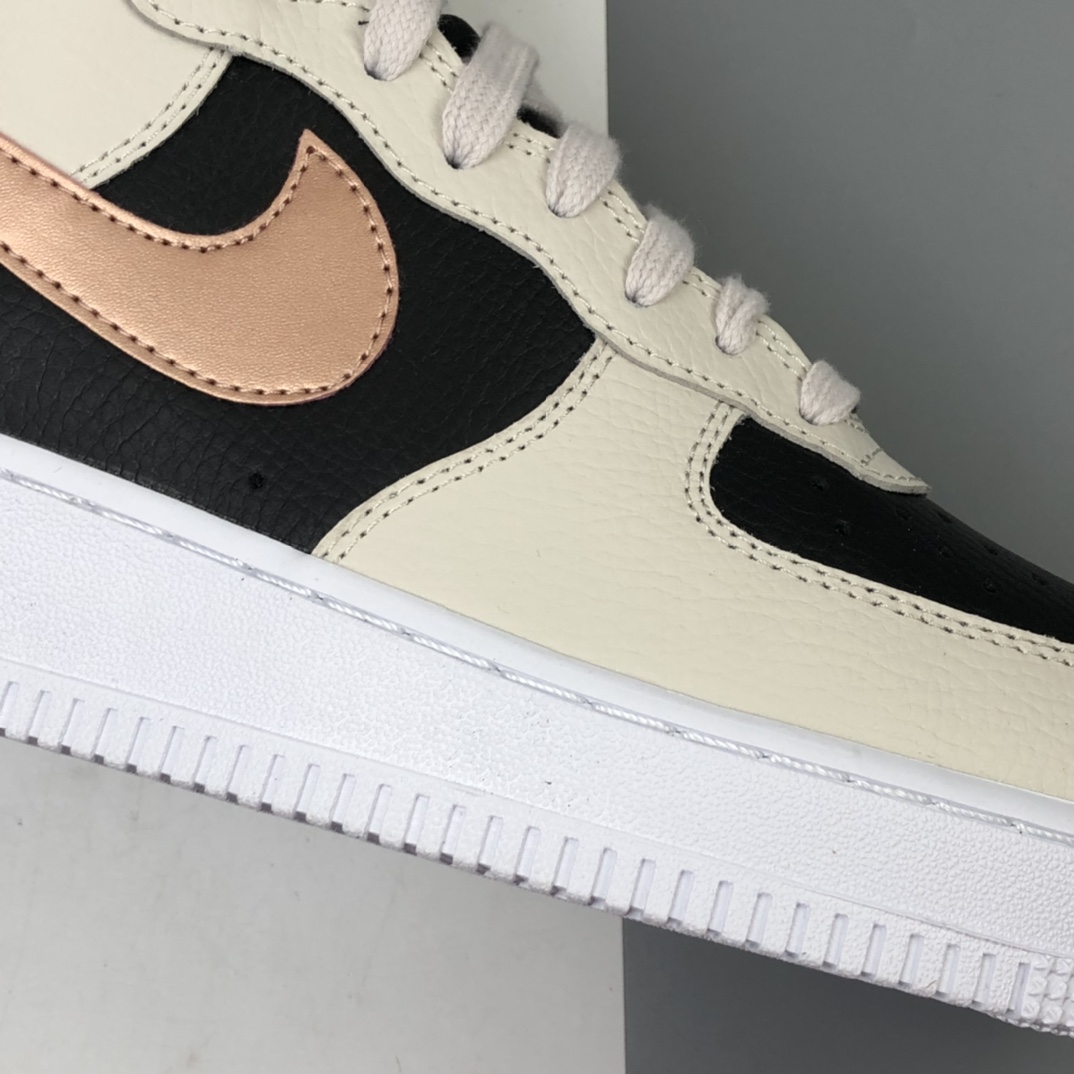 220 NK Air Force 1'07 Hihg 秋茶珍珠奶茶空军一号高帮休闲板鞋 DB5080-100