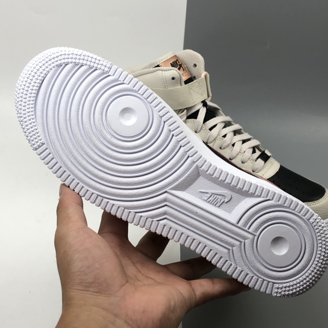 220 NK Air Force 1'07 Hihg 秋茶珍珠奶茶空军一号高帮休闲板鞋 DB5080-100